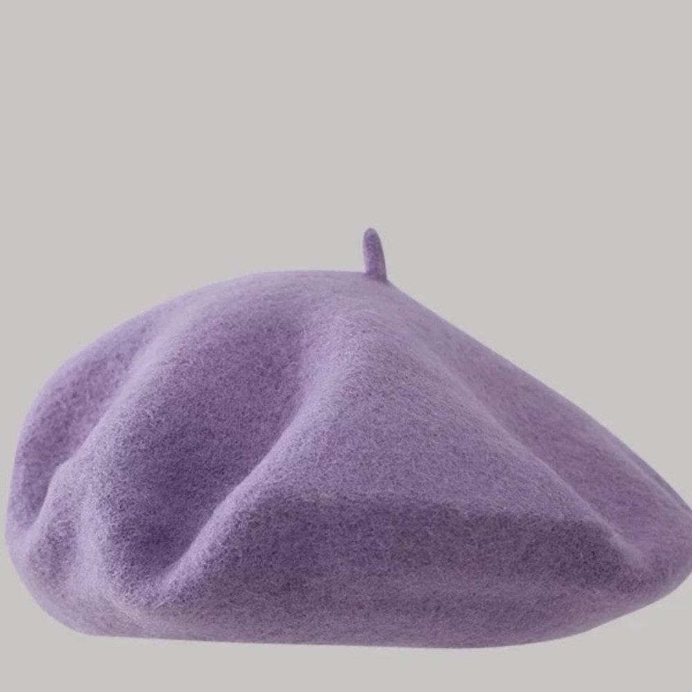 Stylish Purple Beret